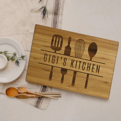 17.75x11 Gigi's Kitchen Utensils Board Image 1