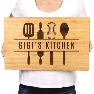 17.75x11 Gigi's Kitchen Utensils Board Image 2