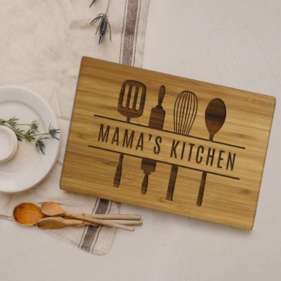 17.75x11 Mama's Kitchen Utensils Board Image 1