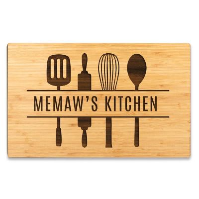 17.75x11 Memaw's Kitchen Utensils Board Image 1