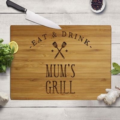 17.75x11 Mum's Grill Grill BBQ Board Image 3