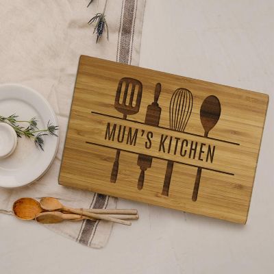 17.75x11 Mum's Kitchen Utensils Board Image 1