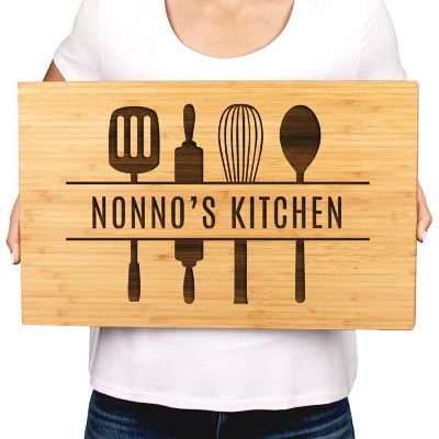 17.75x11 Nonno's Kitchen Utensils Board Image 2