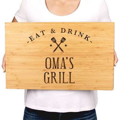 17.75x11 Oma's Grill Grill BBQ Board Image 2