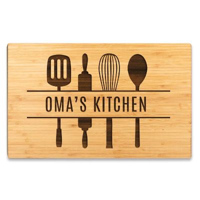 17.75x11 Oma's Kitchen Utensils Board Image 1