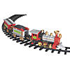 17" Christmas Express Motorized Plastic Train Set with Track Image 1