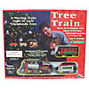 17" Christmas Express Motorized Plastic Train Set with Track Image 1