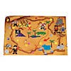 17" x 11" DIY Giant Treasure Map Paper Sticker Scenes - 12 Pc. Image 1