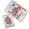 17" x 11" STEM Heart Circulation Activity Learning Challenge Craft Kit - Makes 12 Image 2