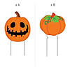 17" x 15 1/2" - 20" Pumpkin Patch Plastic Yard Sign Kit - 12 Pc. Image 1