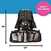 17" x 18" 3D Darth Vader&#8482; Black Papier-M&#226;ch&#233; Pull-String Pi&#241;ata Image 2