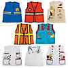 17" x 20" Kids Community Helper Occupation Nonwoven Vests - 8 Pc. Image 1