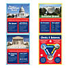 17" x 22" Branches of Government Educational Classroom Paper Poster Set- 4 Pc. Image 1