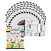 17" x 22" Bulk 150 Pc. Color Your Own All About Me Posters Image 1