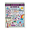 17&quot; x 22&quot; Color Your Own All About Me Paper Doodle Posters - 30 Pc. Image 1
