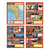 17" x 22" Earth's Seven Continents Learning Charts - 28 Pcs. Image 2