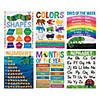 17" x 22" World of Eric Carle Basic Skills Cardstock Posters - 6 Pc. Image 1
