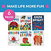 17" x 22" World of Eric Carle Motivational Classroom Cardstock Posters - 6 Pc. Image 2