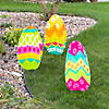 17" x 24" 3D Egg-Shaped Yard Stakes - 3 Pc. Image 1