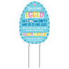 17" x 30" Religious You&#8217;ve Been Egged Yard Sign Image 1