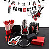176 Pc. Rock Star Party Tableware Kit for 8 Guests Image 1