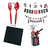 176 Pc. Rock Star Party Tableware Kit for 8 Guests Image 2