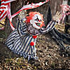 18" Animated Jumping Clown Halloween Decoration Image 1