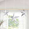 18" Galaxy Stars Hanging Decorations - 3 Pc. Image 2