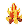 18" x 16" Vinyl Inflatable Logs and Flames Campfire Decoration Image 1