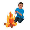 18" x 16" Vinyl Inflatable Logs and Flames Campfire Decoration Image 1