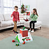 18" x 17" Holiday Rooftop Drop Chimney Christmas Bean Bag Toss Game Image 1