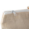 18" x 20" Large Plain Canvas Zipper Tote Bag Image 1