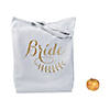 18" x 20" Large Polyester Bride Tote Bag Image 1