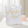 18" x 20" Large Polyester Bride Tote Bag Image 1