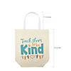 18" x 20" Large Teach Them Kindness Canvas Tote Bag Image 1