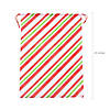 18" x 25" Jumbo Christmas Nonwoven Drawstring Bags - 6 Pc. Image 1