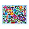 18" x 8 1/2" DIY Flower Garden Repositionable Paper Sticker Scenes - 12 Pc. Image 2