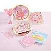 187 Pc. Princess Party Tableware Kit for 24 Guests Image 1