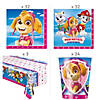 188 Pc. Paw Patrol&#8482; Girl Disposable Tableware Kit for 24 Guests Image 2