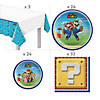 188 Pc. Super Mario&#8482; Disposable Tableware Kit for 24 Guests Image 2