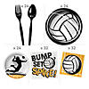 189 Pc. Volleyball Party Deluxe Tableware Kit for 24 Guests Image 1