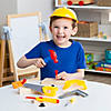 19 3/4&quot; x 16 3/4&quot; Plastic Repairman Tools &amp; Hard Hat Play Set Image 1
