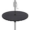 19.75" Black Outdoor Umbrella Table Tray Image 1