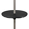 19.75" Black Outdoor Umbrella Table Tray Image 2