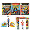 19" - 94" Superhero Comics Party Decorating Kit - 8 Pc. Image 1
