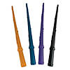 19" Assorted Colors Reusable Plastic Wizard Wands - 12 Pc. Image 1