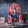 19" Hanging Animated Clown in Box Halloween Decoration Image 1