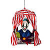19" Hanging Animated Clown in Box Halloween Decoration Image 1