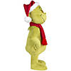 19" Holiday Greeter Stuffed Grinch with Light-Up Heart Christmas Decoration Image 1