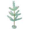 19" Pastel Green Pine Artificial Easter Tree - Unlit Image 1